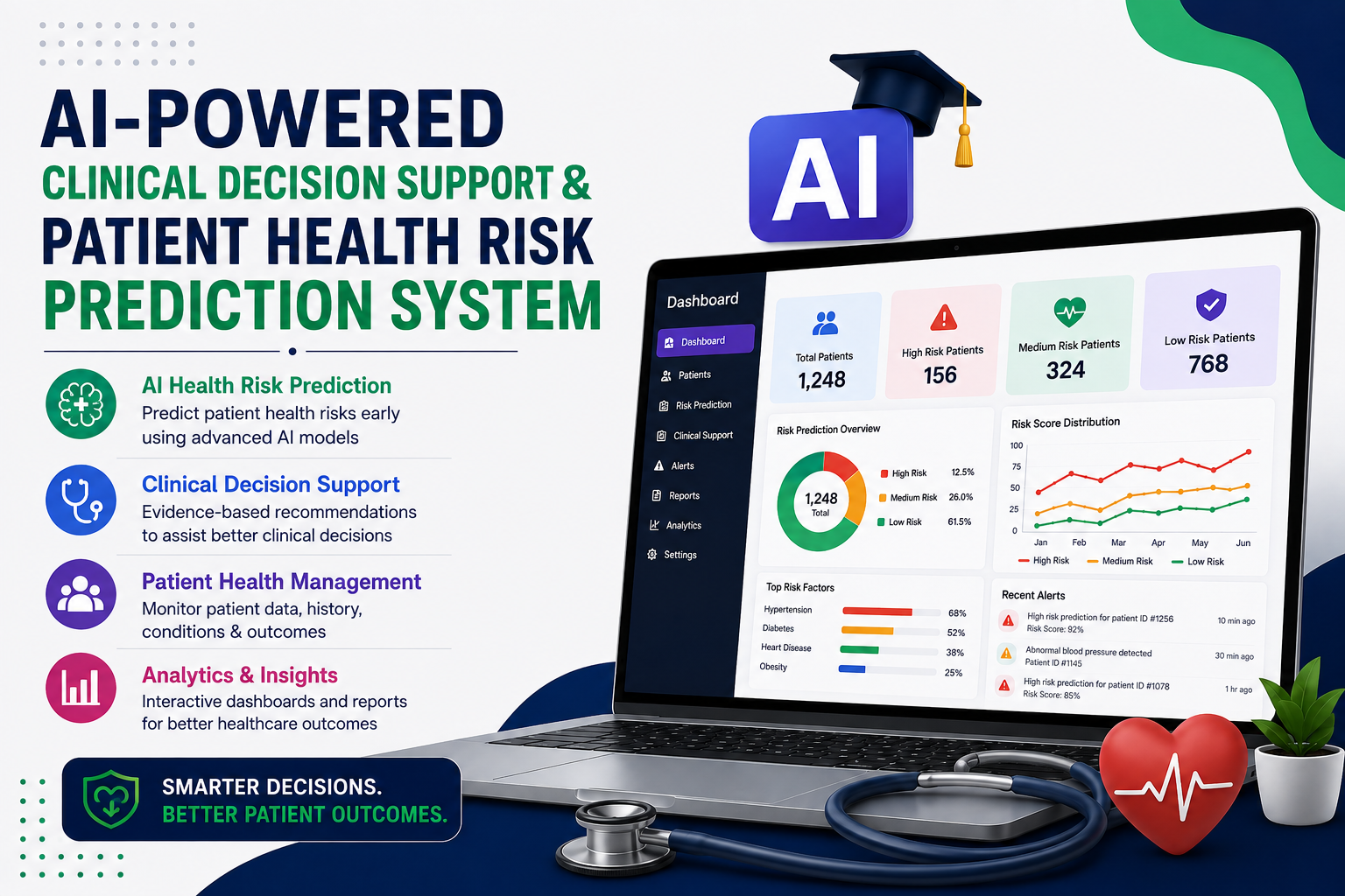 AI-Powered Clinical Decision Support & Patient Health Risk Prediction System